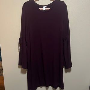 The loft lounge bell sleeve dress